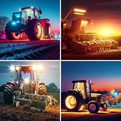 AI Farm Tractor and Equipment Images