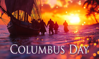 Columbus Day - Sailors at the New World Shore