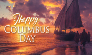 Happy Columbus Day - Landing in a New World